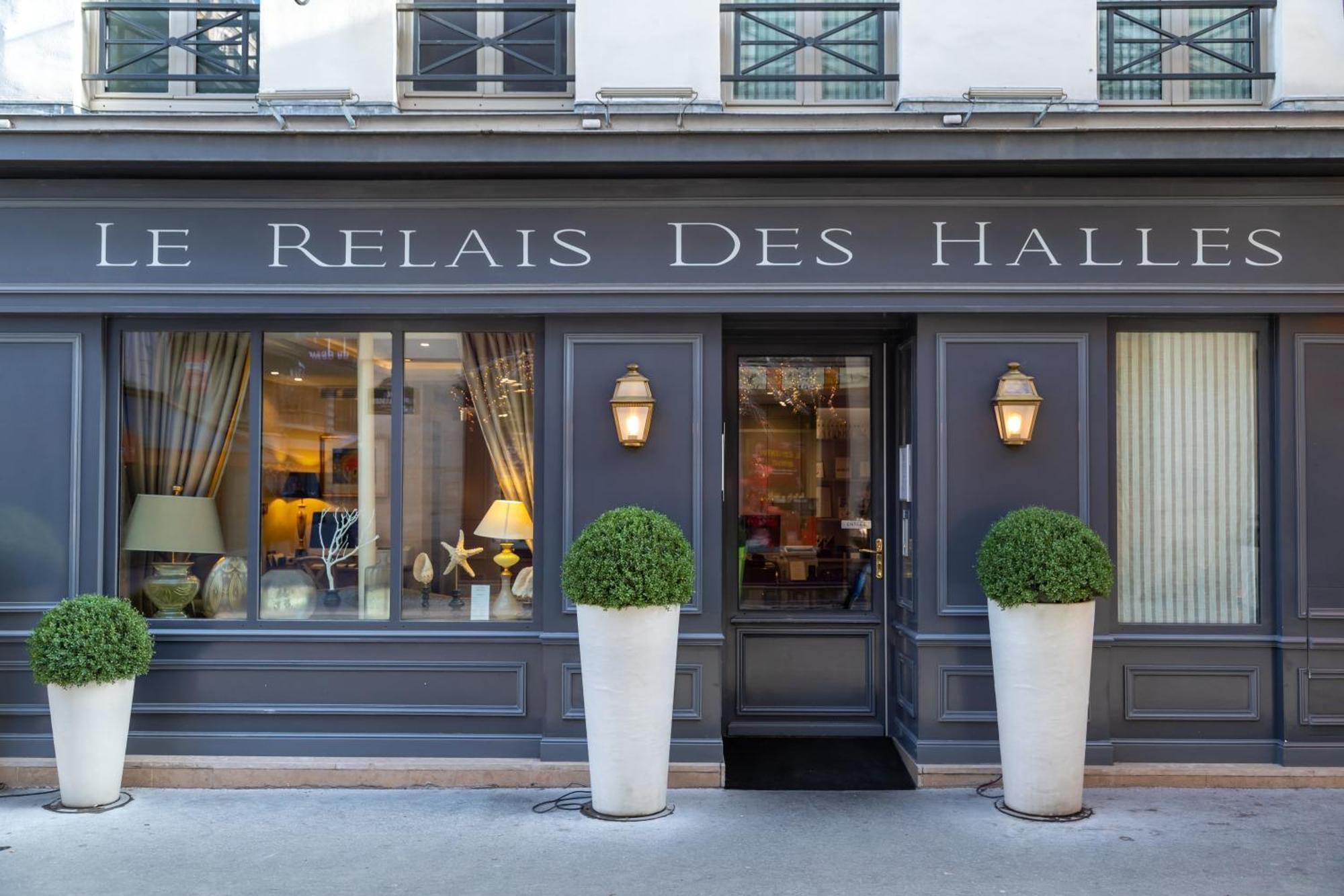Hotel Le Relais Des Halles París Exterior foto